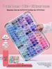 Large Transparent Bead Organizer Box with Compartments