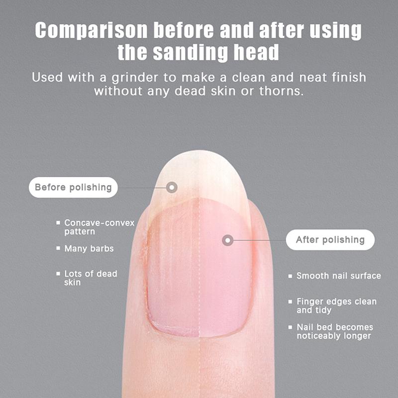 1Pcs Nail Dill Bits Milling Cutter For Manicure 3/32" Burr Electric Nail File Cuticle Remover Tool