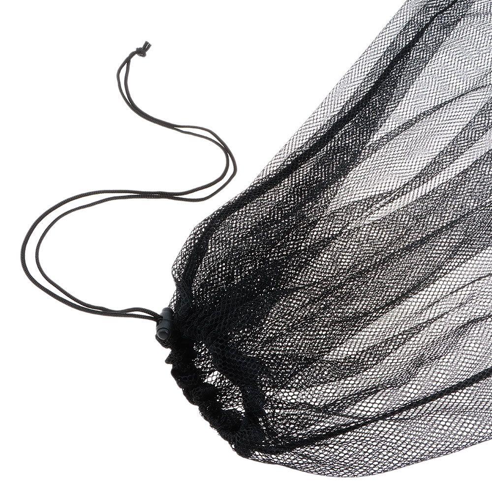 Strong Black Dirty Clothes Bag Dacron Pull Rope Storage Hanging Bag Large Size Strong Protective Washing Bag Home