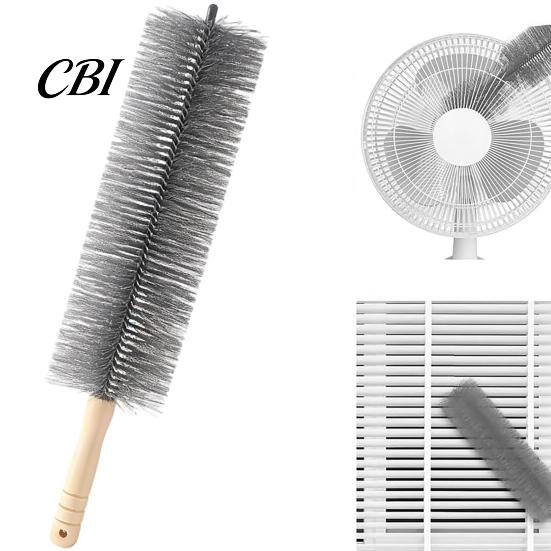 Spazzola Pulizia Pulitore Ventilatore Elettrico, Raccogli Polvere Riutilizzabile, Design Flessibile Non Smontabile, Spazzola Multifunzione Rimozione per Tapparelle Ragnatele