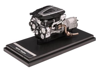 MOTORHELIX Scale M275 V12 Engine Finished Product M90108 1/18 Mercedes-Benz (W221 Version)