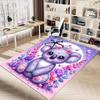 1pc Koala Princess Carpet Office Rug Outdoor Mat Home Decor Area Carpet Festival Gift Office Desk Chair Carpet
