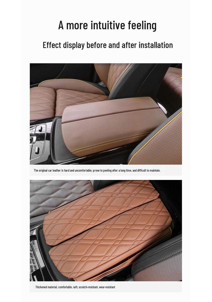 BYD Tang DMI/EV Armrest Box Heightening Pad & Protective Cover for Car Interior.
