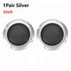 2Pcs Black Gold Silver Speaker Protective Grill  Speaker Protective Accessory