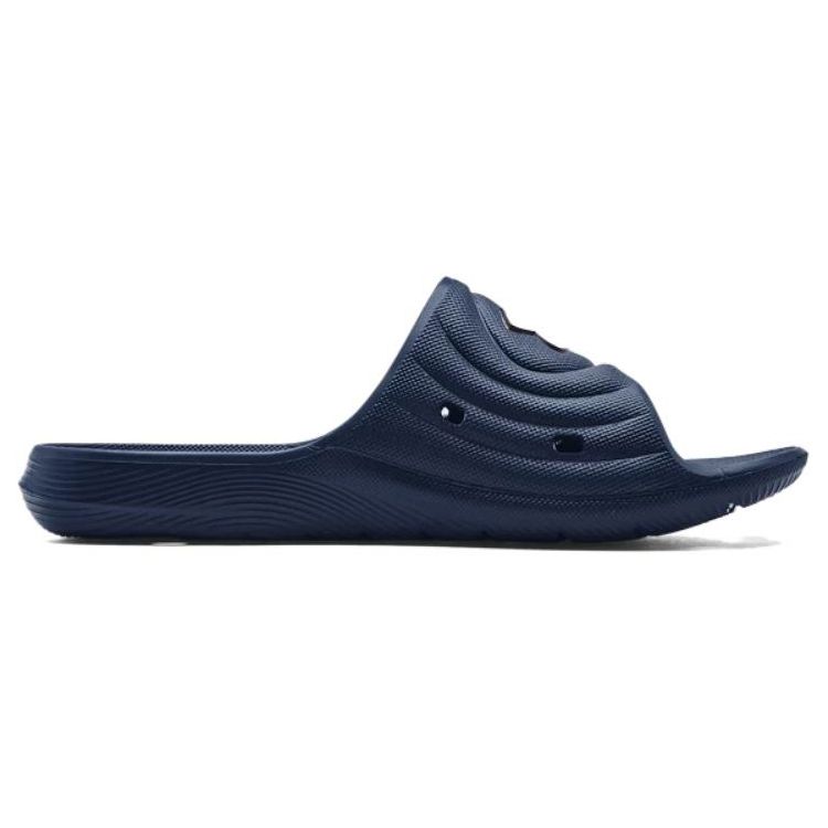 Under Armour Locker 4 Navy White Men Sneakers Blue 3023758-401