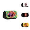 Chainsaw Man Pencil Case With Print Large Capacity Nylon Stationery Organizer For Students