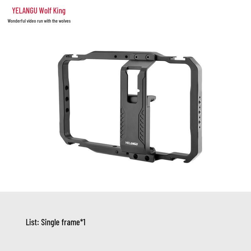 Dual Handle Handheld Universal Mobile Streaming & Photography Rabbit Cage Kit