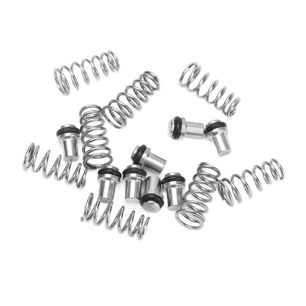 8Pcs Poppet Valve Good Airtightness No Leakage Corrosion Resistant Easily Use Install Ball Lock