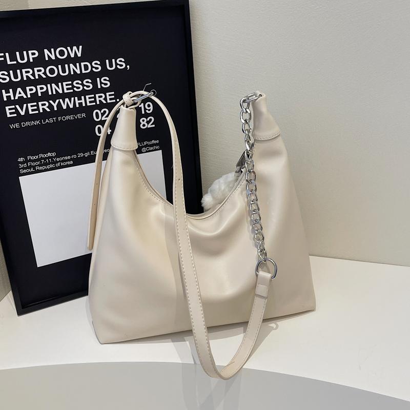 Tote Bag Commuter Large Capacity Shoulder Bag Women's Chains Crossbody Bag