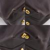 DELVAUX Tote Bag By color Brown leather Women Used