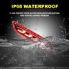 2PCS For Toyota Camry SE XSE 2018-2025 LED Rear Fog Lamp Car LED Bumper Light Brake Light Turn Signal Indicator Reflector
