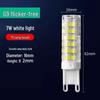 G9 LED Corn Light Bulb, Energy-Saving Halogen Replacement, 220V Low-Voltage, G4 Pin Lamp Beads