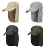 Stylish Adjustable Sun Protection Hat For Outdoor Activities Featuring Breathable Fabric And Extended Brim