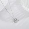 Yongyi S925 Sterling Silver Christmas Tree Necklace - Women's Light Luxury Pendant Jewelry
