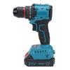 Brushless Li Ion Drill Kit Cordless Electric Power Drill Set 55N Torsion 25+1 Settings with Battery Charger 3 8in