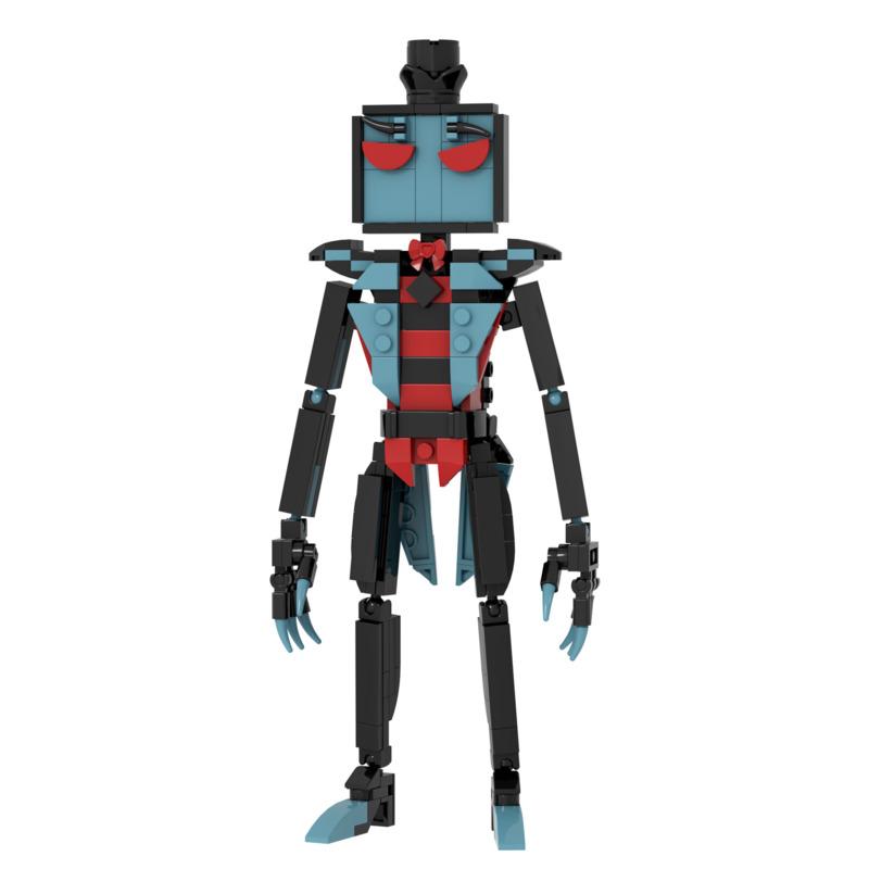 New Hazbin Hotel Vox Building Blocks Toys Assembly Figure Hazbin Hotel Collection Bricks Action Figure Desk Ornament Kids Gift