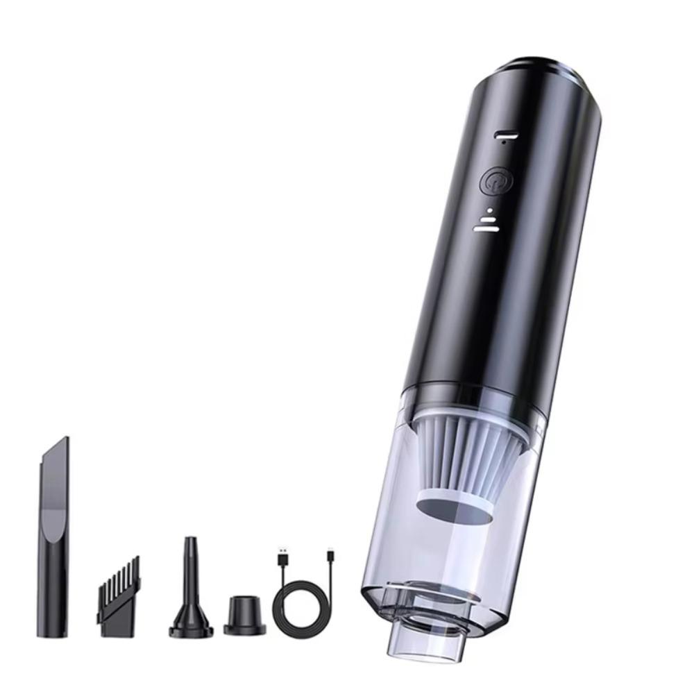 

Powerful Suction Car Dust Collector Set Cordless 4 in 1 Dust Buster Handheld Vacuum Home Cleaning 3.7V чорний