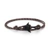 Fashion Nylon Bracelets For Men Women Couple Gifts Wrap Braided Wristband Male Bracelet Rope Alloy Hook Anchor Bangle