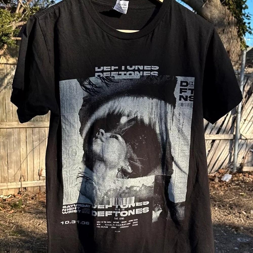 

DEFTONES Saturday Night Wrist Альбом чорна футболка Коротка футболка S-5XL Унісекс футболка XL