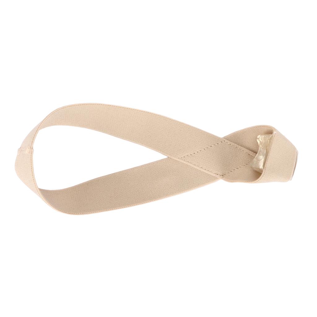 Hallux Valgus Bandage Elastisch Weich Bequem Hautfreundlich Ballenzehen Korrektur Bandage für Ballenzehen Überlappende Zehen Hautfarbe