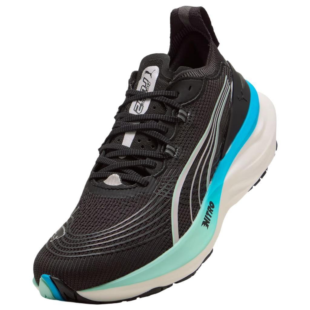 Puma ForeverRun Nitro 2 Black Speed Blue Men Sneakers 310109-14