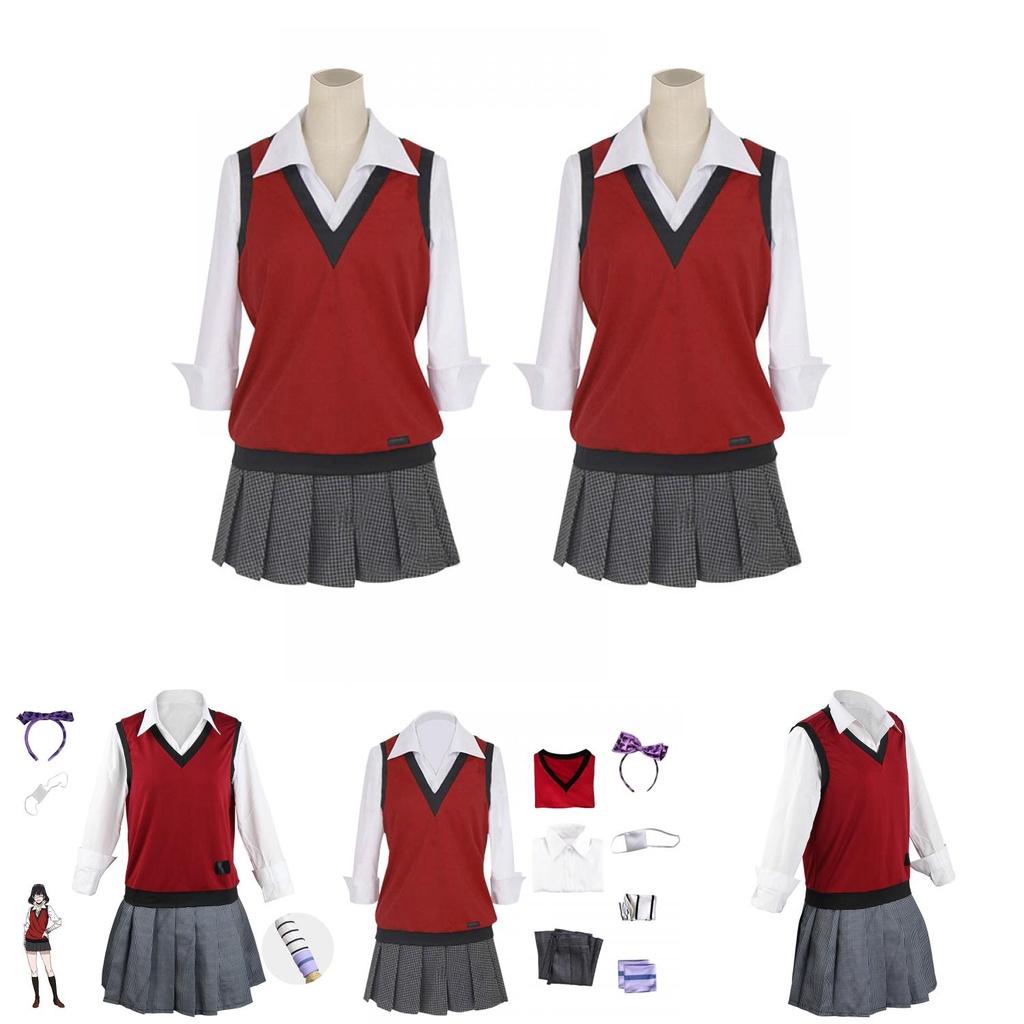 Costume Cosplay Uniforme Scolastica Giapponese Per Donna Ispirato a Personaggio Anime Disponibile