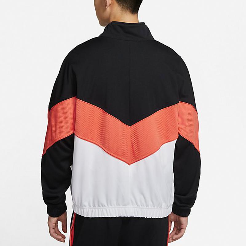 Nike Casual Woven Sport Zip-Up Jacket Men Jackets Black DJ5219-010