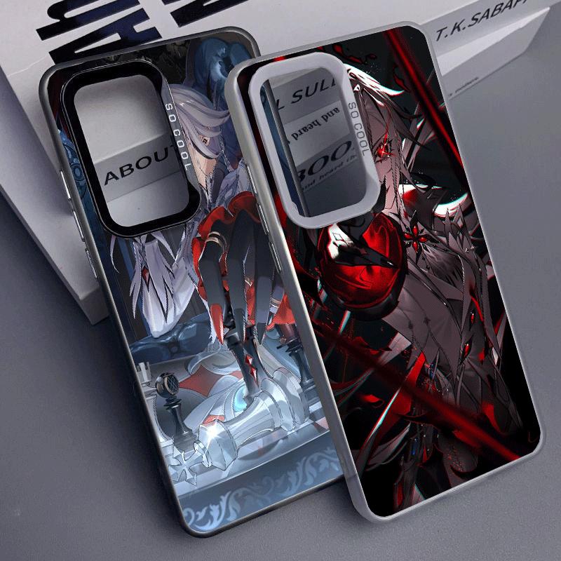 Genshin Impact Arlecchino Soft Phone Case for Samsung A17 A16 A15 A14 A13 A57 A56 A55 A54 A53 A37 A36 A35 A34 A33 A26 A25 A24 A2