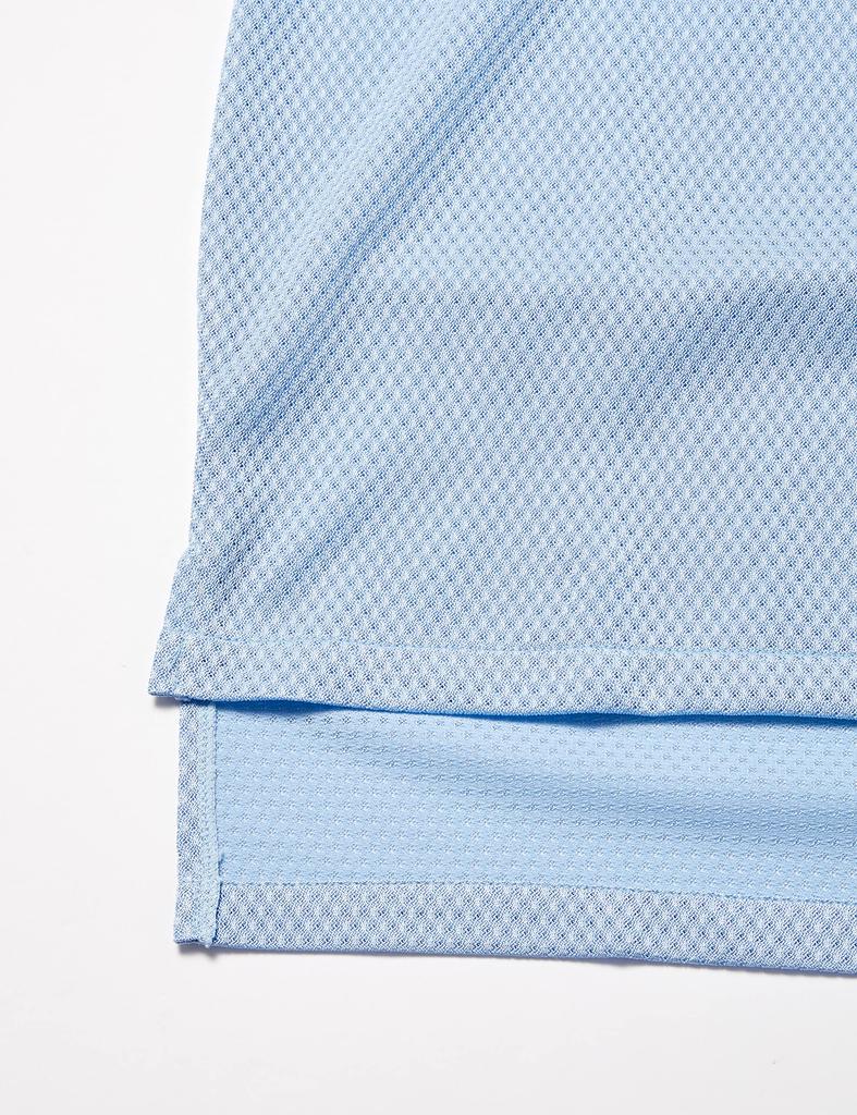 SSK Referee Short Sleeve Polo Shirt UPW027 Powder Size L Blue,