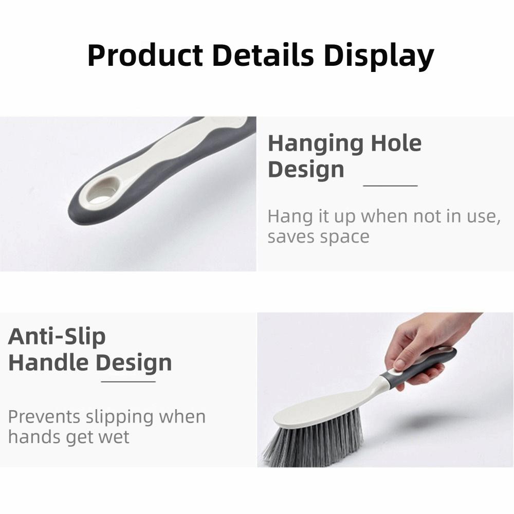 Handheld Mini Dustpan and Brush Set Compact Handheld Sweeping Brush  Keyboard Cleaning