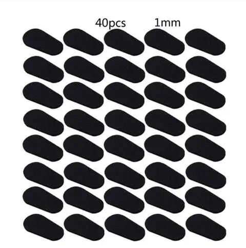 Soft 40Pcs Anti-Slip Glasses Nose Pads Eva Foam Adhesive Sweat Absorb Sponge Nose Pads Eyeglasses Stickers Eyewear Accessories