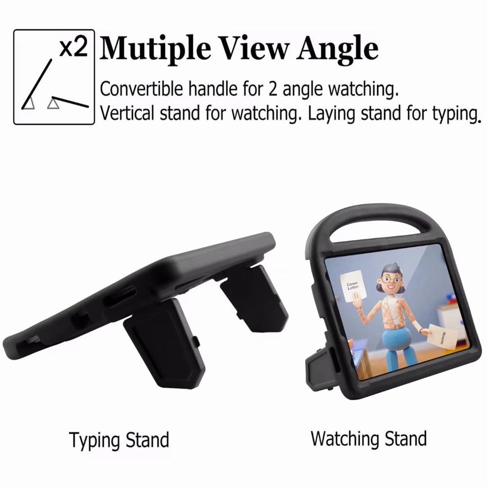 For Apple iPad Pro 11 2020 2021 2022 A1979 A1980 A2068 A2228 A2377 A2459 A2759 A2761 Case Shockproof Kids Safe EVA Foam Handle Stand Tablet Cover