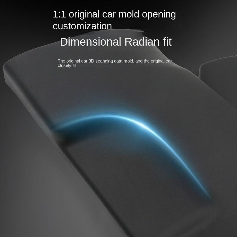 Protectores de Marco de Puerta para Tesla Model 3 Highland TPE Ante Placa Protectora Almohadilla Antipatadas Columna Central del Coche Pilar B Protección de Doble Cara