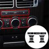 Rear Row Air Conditioning Switch Button Decoration Sticker For Land Rover Range Rover Vogue L405 2013-2017