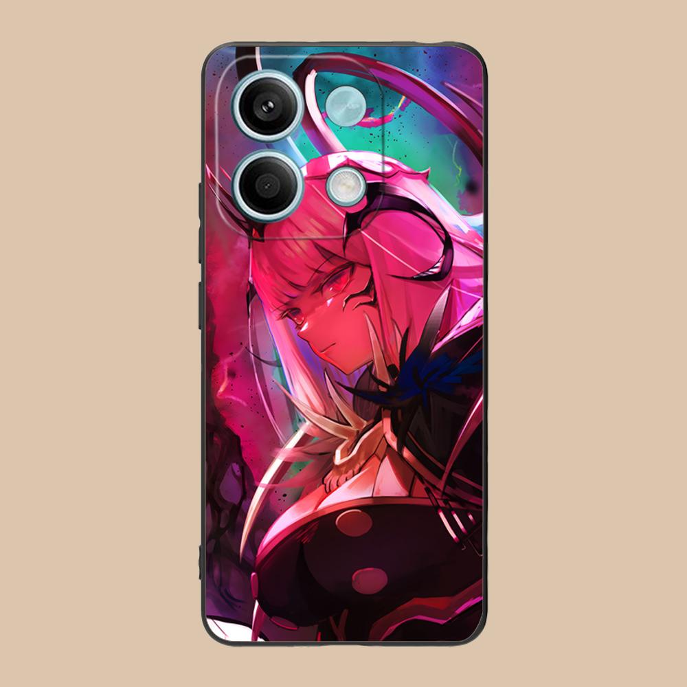 Holo Mori Calliope Matte TPU Mobile Phone Case for POCO F8 F7 F6 F5 F4 F3 F2 Pro GT C75 C71 C65 C61 C40 Pro Ultra Colorful Cover