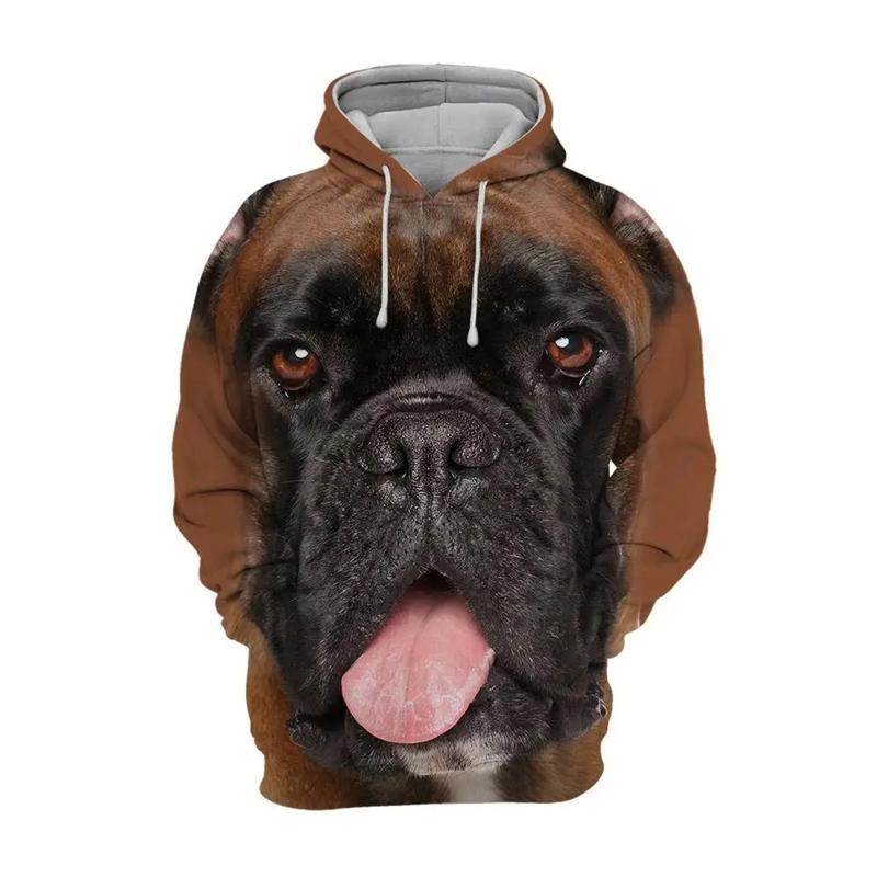 Funny Husky 3D Printed Hoodies For Men Clothes Cute Animal Dog Graphic Sweatshirts Casual Streetwear Women Pullovers Tracksuit