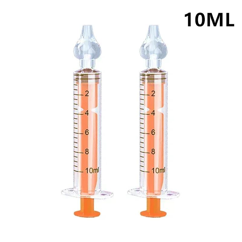 Needle Tube Baby Nasal Aspirator Syringe Baby Nose Cleaner Infant Rhinitis Nasal Washer Children Nose Washing Tool for Kids