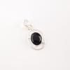 Black Onyx Gemstone 925 Sterling Silver Jewelry Handmade Pendant Gift For Wife PP-6-17