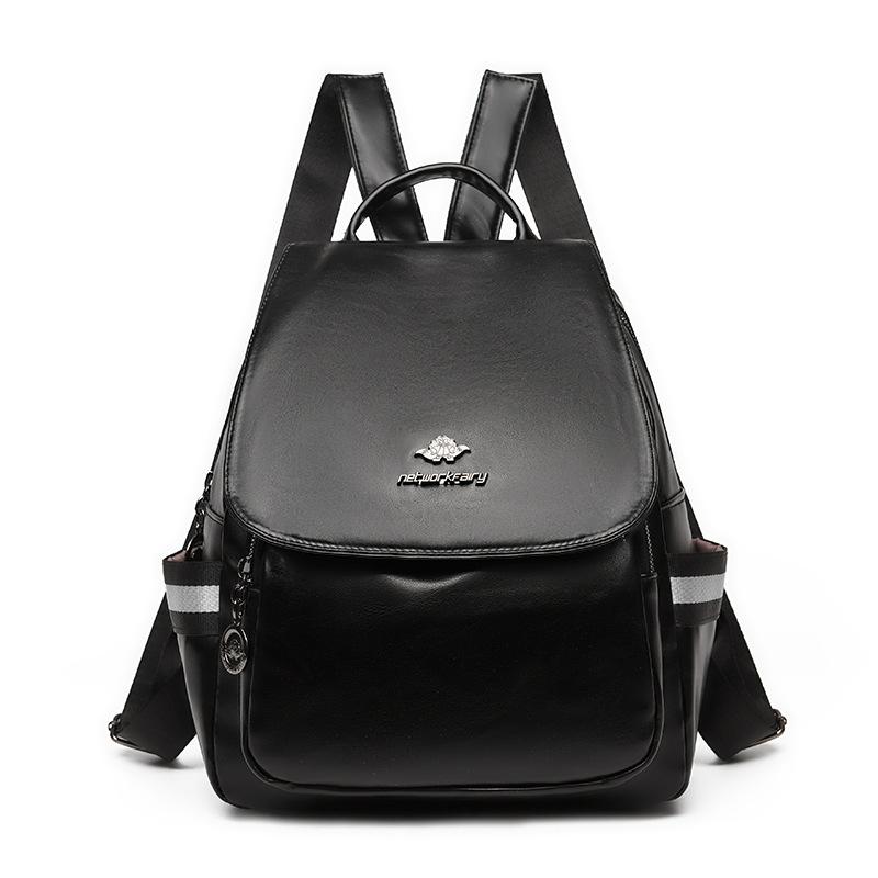 Rucksack mit großem Fassungsvermögen für den lässigen Pendelverkehr, einfacher und trendiger Rucksack, modischer Schulrucksack für Studenten