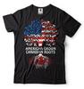 American Canadian T-shirt American Grown Canadian Roots Tee Heritage Nationality