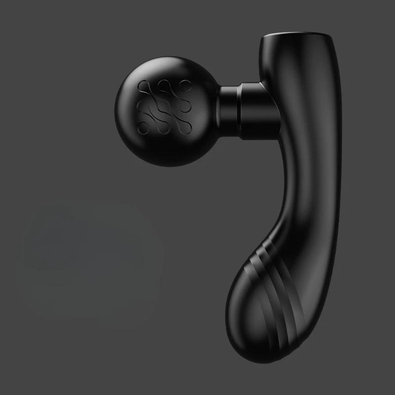 Hot Sale Double-ended Fascia Gun 4 Gear Silent Mini Portable Massager for Relaxing Whole Body Muscles Depth Vibration Relaxing