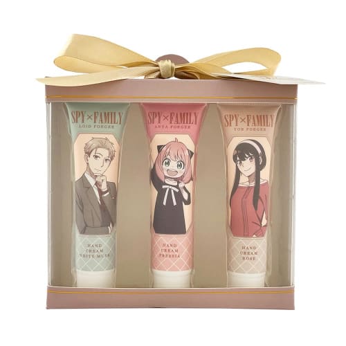 

SPY x FAMILY Cosmetics Hand Cream (Set of 3) Trio (A Beige SF19912)