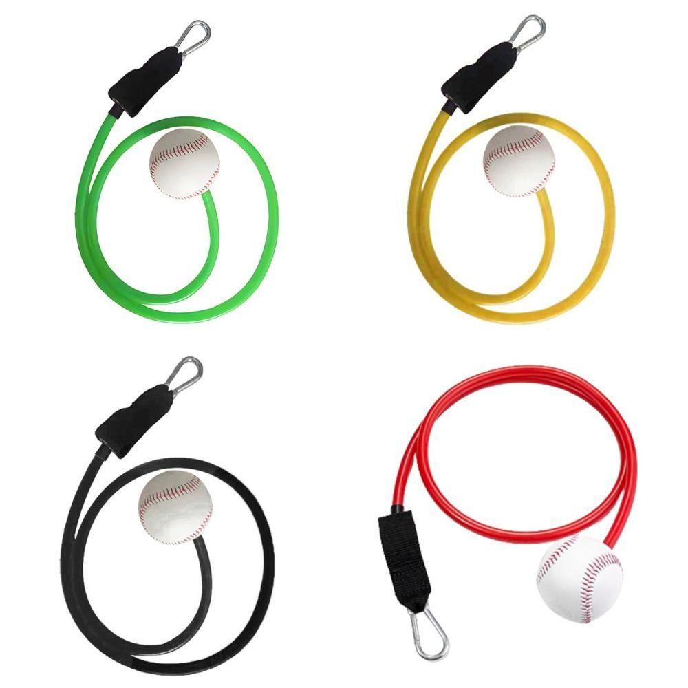 

Многофункциональные бейсбольные резинки для питчинга Резиновые бейсбольные тяговые резинки Фитнес-резинки для детей Green-10lbs