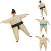 Lustiges und skurriles Sumo-Ringer-Aufblas-Kostüm, perfekt für Partys und Cosplay
