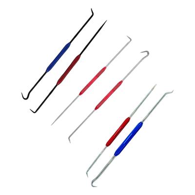 Set 2 Estrattori di Guarnizioni per Auto e Bici Impugnatura Antiscivolo Gancio in Acciaio Legato Per O-Ring Guarnizioni Molla Strumenti da Officina di Riparazione