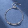Pure Silver S925 Mosang Diamond Smiling Bracelet Heavy Industry Advanced Design D Color Diamond Waist Certificate