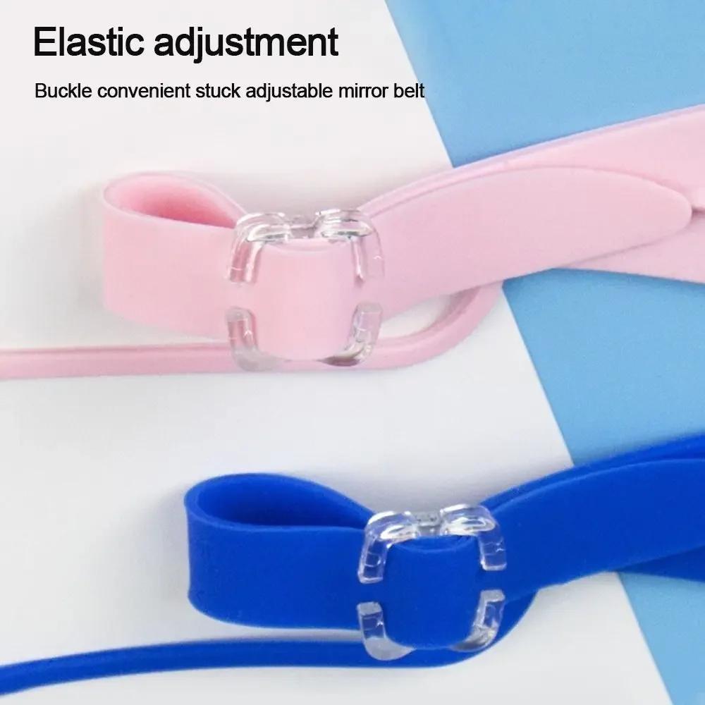 Children's High-definition Waterproof And Anti Fog Swimming Large Frame Glasses Convenient Goggles Silicone Connected Earplugs