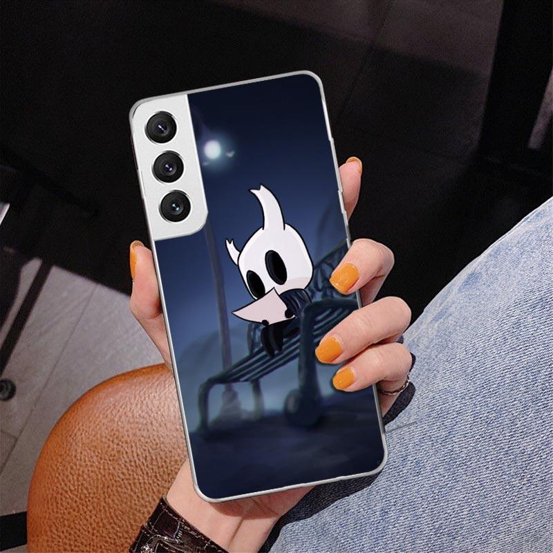 Hollow Knight Cartoon Phone Case For Samsung Galaxy S24 S25 Edge S26 Ultra S23 S22 S21 Plus S20 FE + Personalized Print Cover Ga