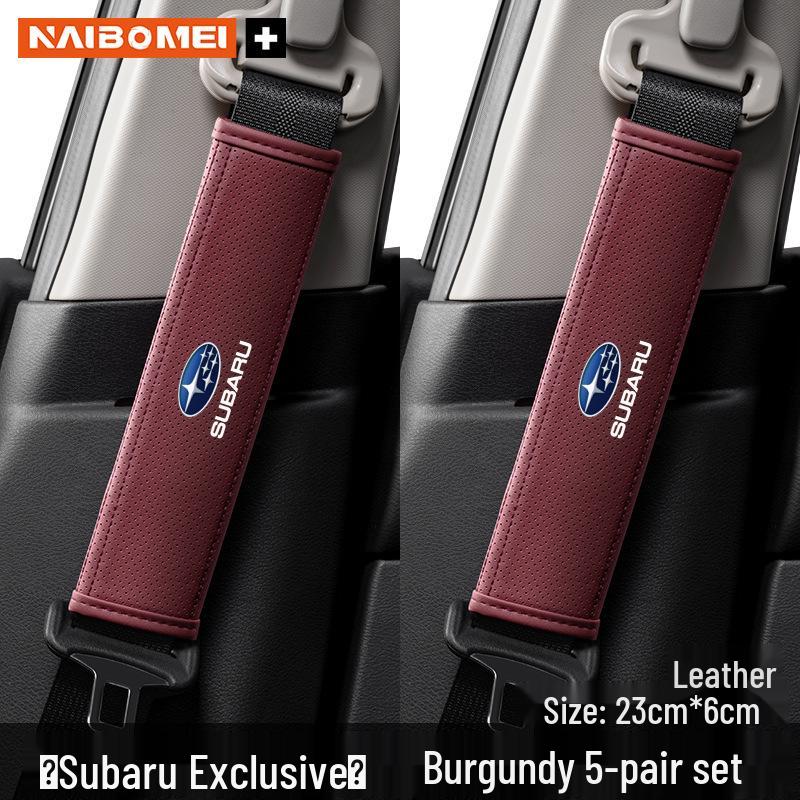 Compatible with Subaru XV, Forester, Lion, Outback: Seat Belt Shoulder Pads and Interior Accessories.