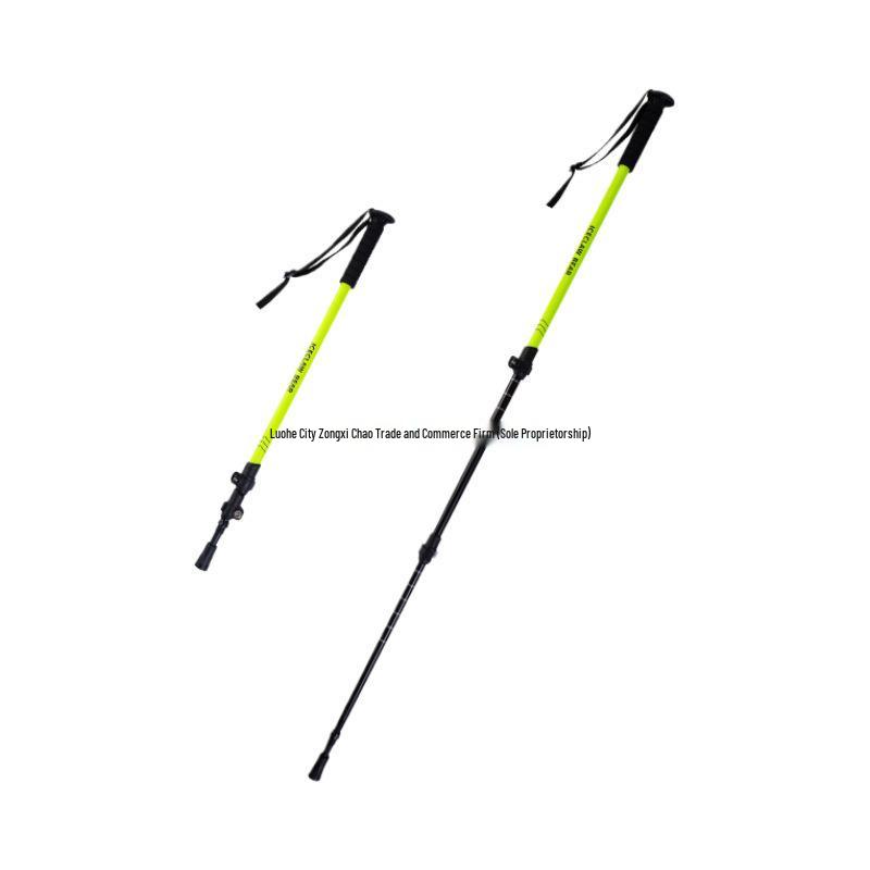 Aluminum Folding Hiking Poles - Lightweight Walking Sticks for Men & Women